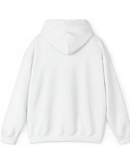White hoodie on a white background